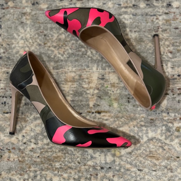 Valentino rockstud camo point-toe pumps - Picture 4 of 11